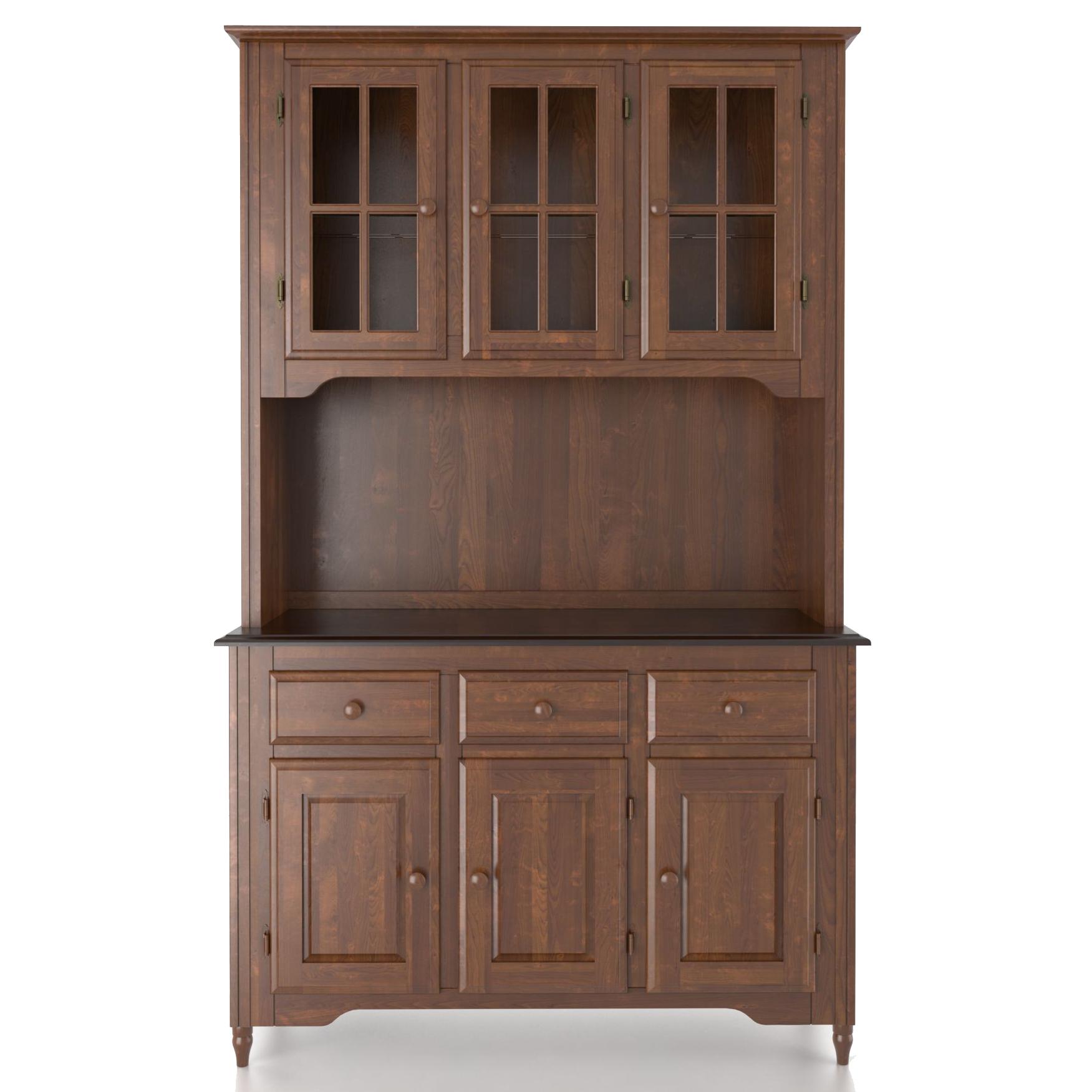 Canadel Custom Dining Customizable 48 Inch Buffet & Hutch Darvin